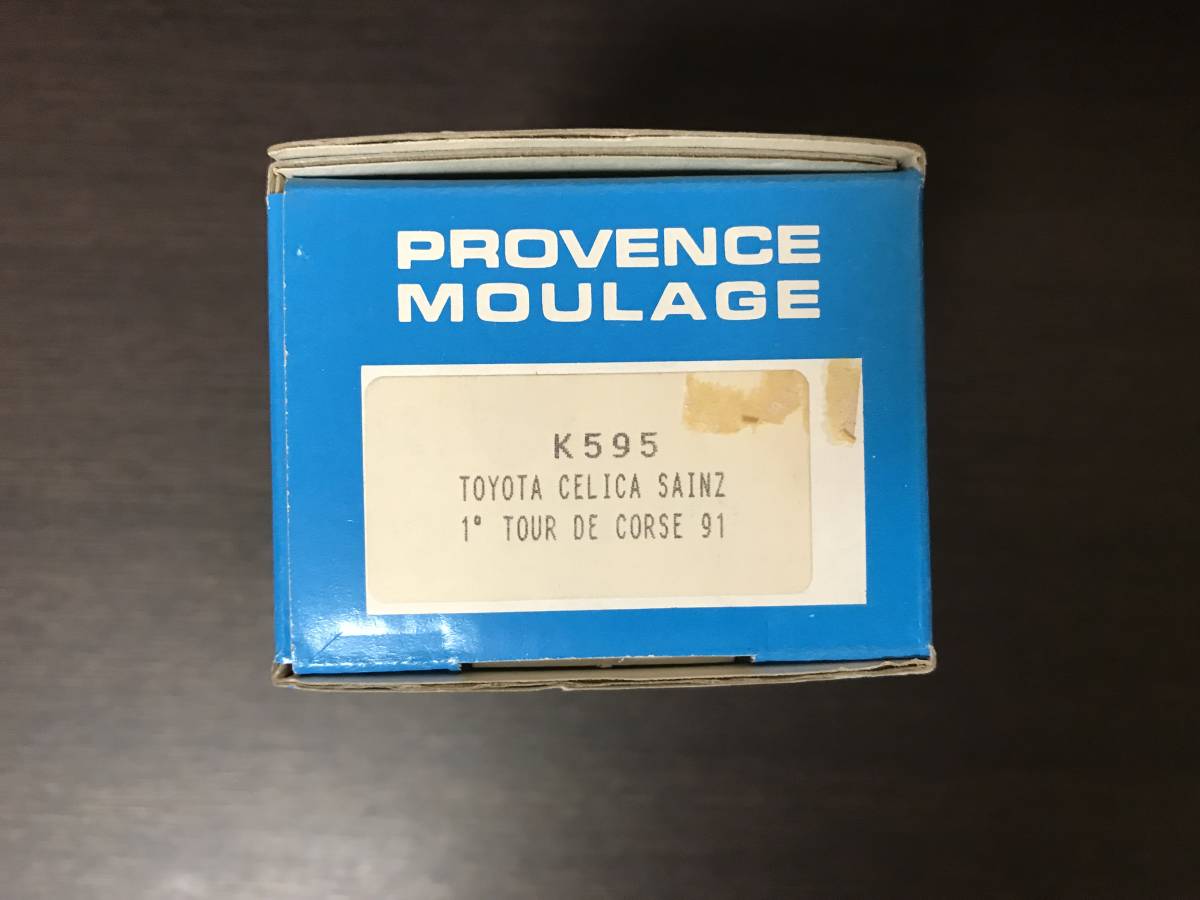 1/43 kit PROVENCE MOULAGE Toyota * Celica GT-Four #2 C. autograph tsu collection tool *do*koru Hsu Rally victory 1991