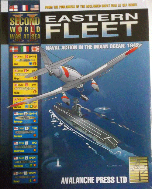 APL/EASTERN FLEET/SECOND WORLD WAR II WAR AT SEA/未開封駒未切断/日本語訳無し