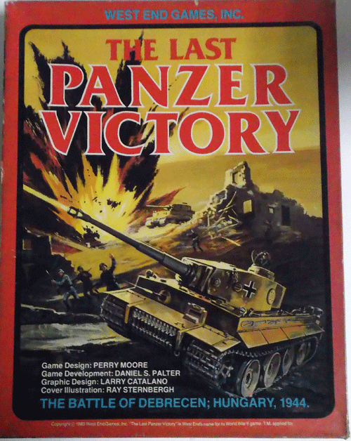 WEG/THE LAST PANZER VICTORY,THE BATTLE OF DEBRECEN HUNGARY 1944/駒未切断/日本語訳無し