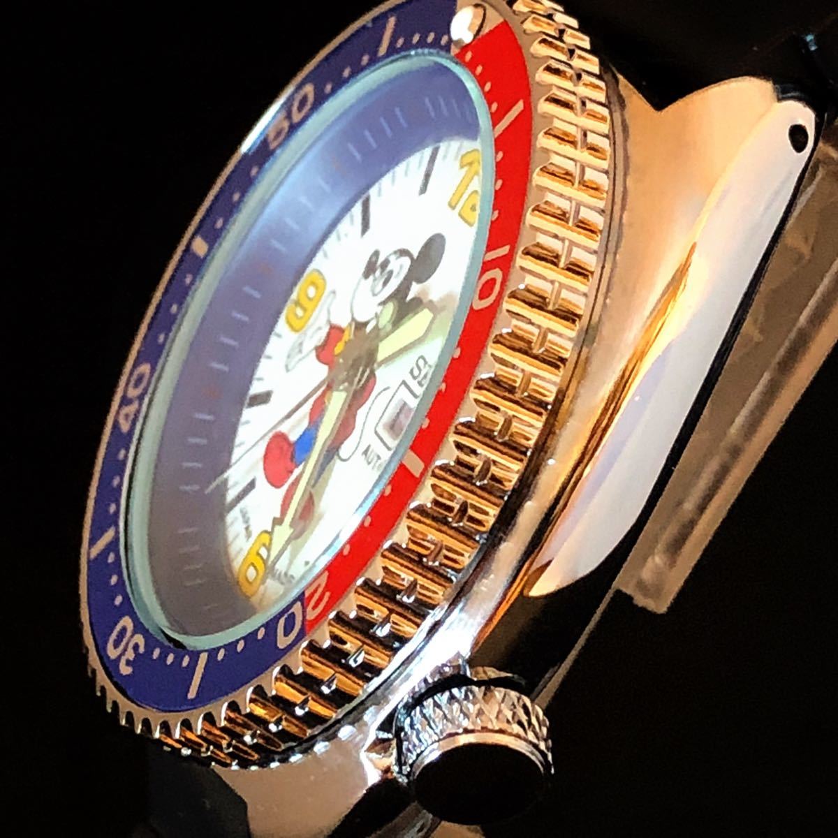 激レア】SEIKO/ミッキーマウス/ダイバーズ/メンズ腕時計 激レア】SEIKO/ミッキーマウス/ダイバーズ/メンズ腕時計