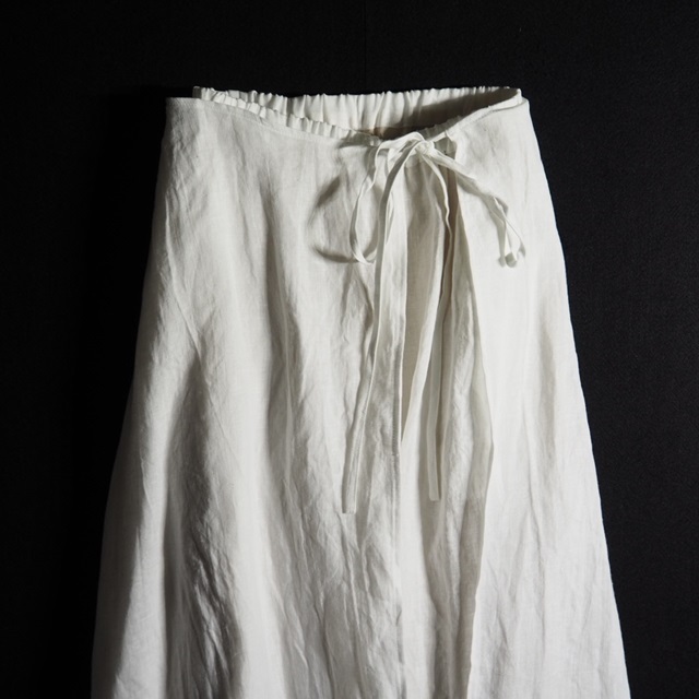 ヤフオク! - J3653P yori ヨリ 新品 21SS リネン ラップスカ...