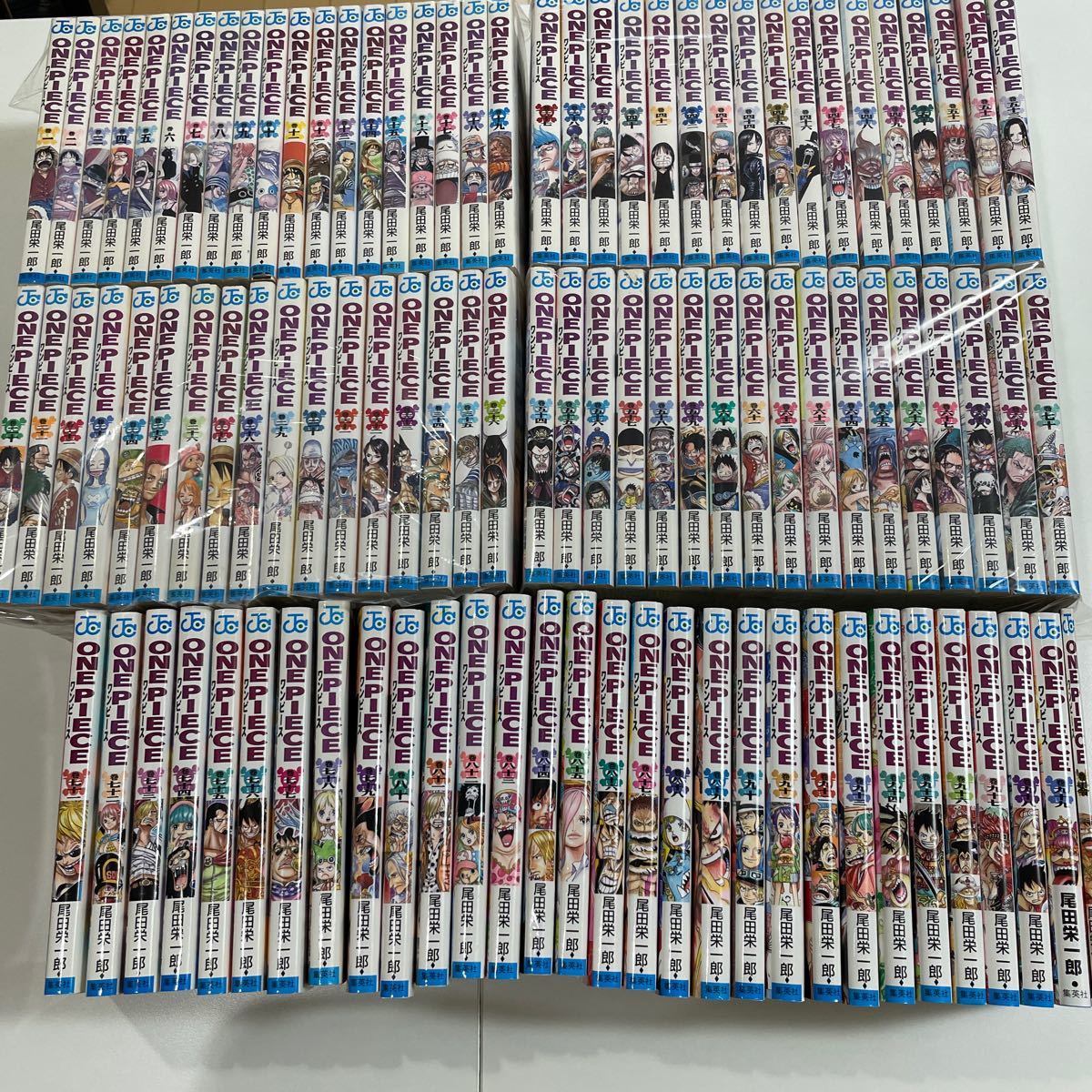 Paypayフリマ One Piece 尾田栄一郎 全巻セット ワンピース尾田栄一郎 漫画ワンピース 最新巻 1 99巻 抜け無し 零巻 おまけ