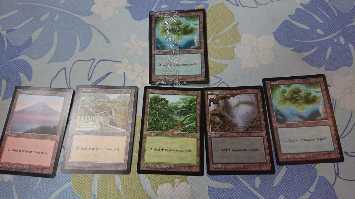 MTG APAC ランド pack3 透明 未開封 マジックザギャザリング APAC land_画像3