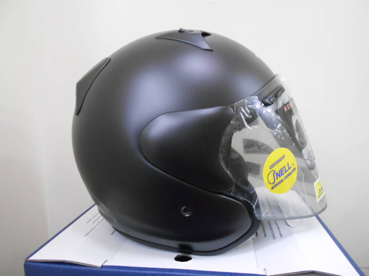 新品／Arai SZ-G フラットブラック Lサイズ 59-60ｃｍ 艶消し黒