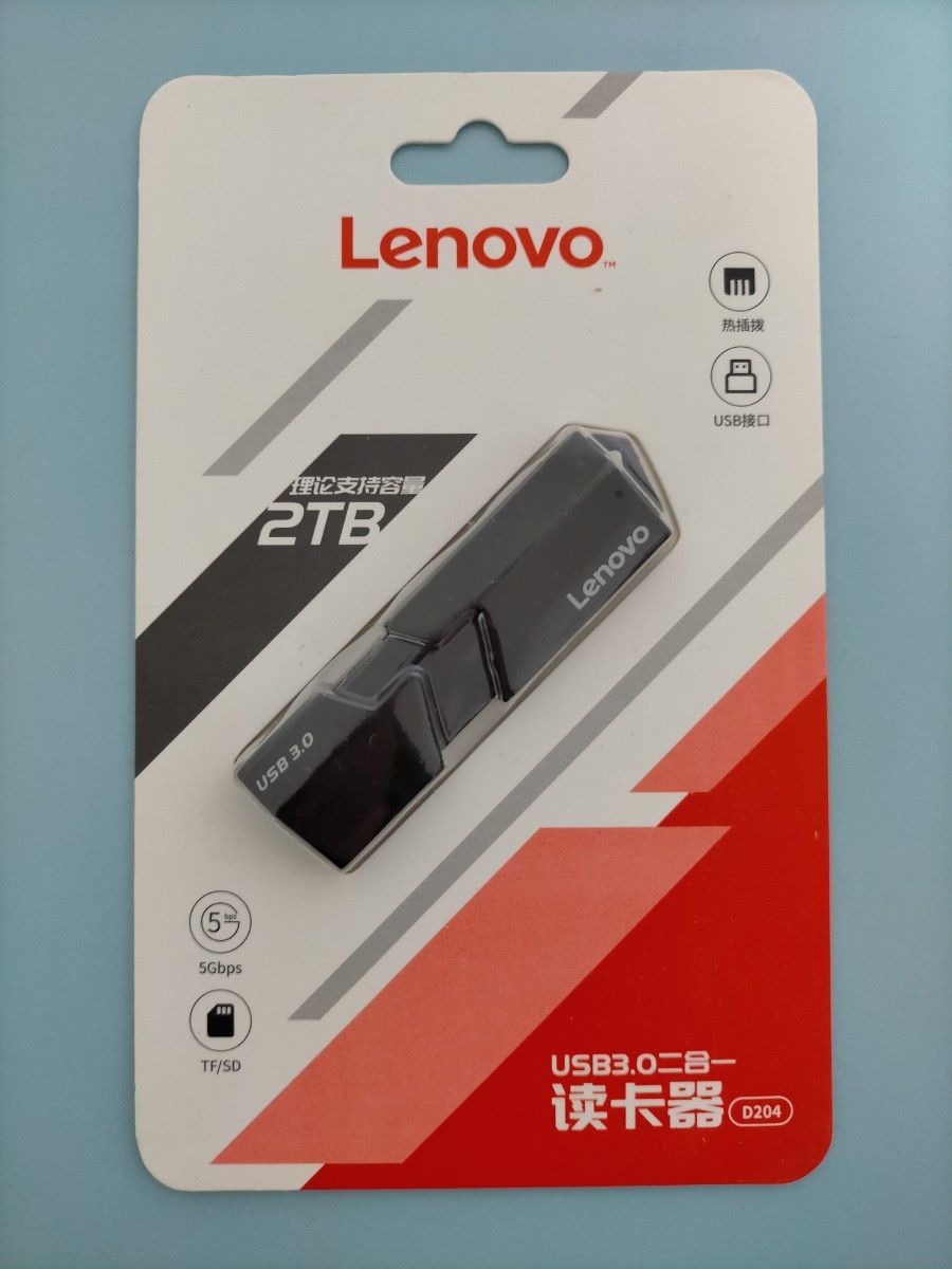 C010 Lenovo USB3.0 カードリーダー MicroSD SD