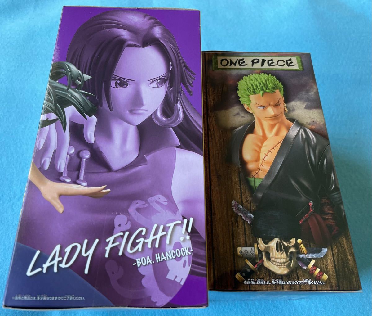 ワンピース新作フィギュア ワノ国 ゾロ LADY FIGHT ハンコック 新作フィギュアセット