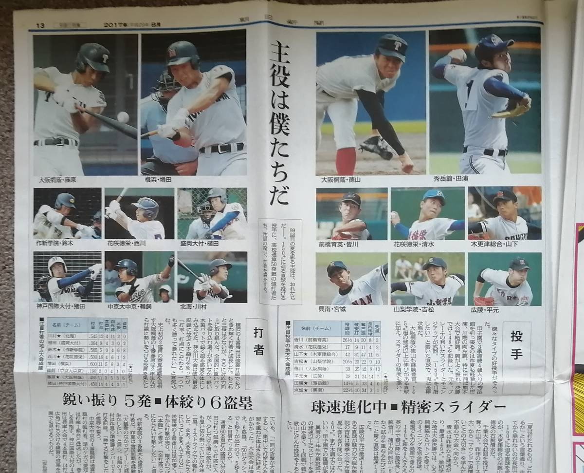 朝日新聞 第99回大会 新井貴浩 筒香嘉智 山本昌 中居正広 橋本環奈 高校野球 甲子園_画像7