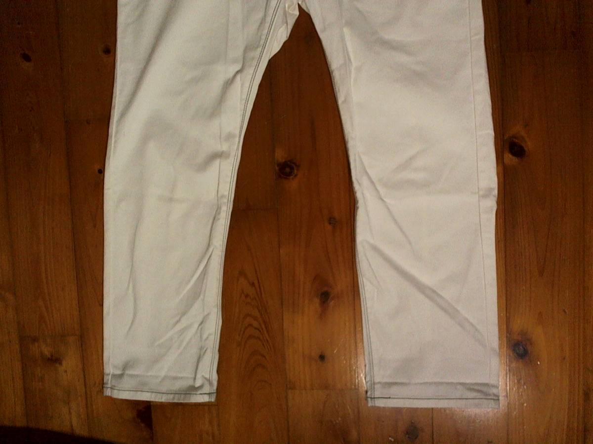 * Edwin XV*KS0040[EDWIN XV] тугой укороченные брюки белый джинсы 28 белый белый клик post возможно 