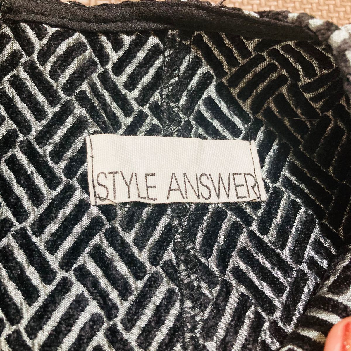 (美品)後ろファスナーワンピース