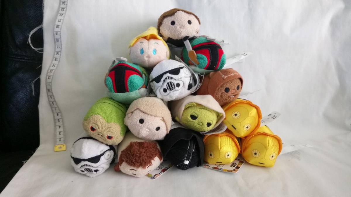 TSUM TSUM（ツムツム）スターウォーズ　15点セット　＊1点は、ティンカーベルです_画像1