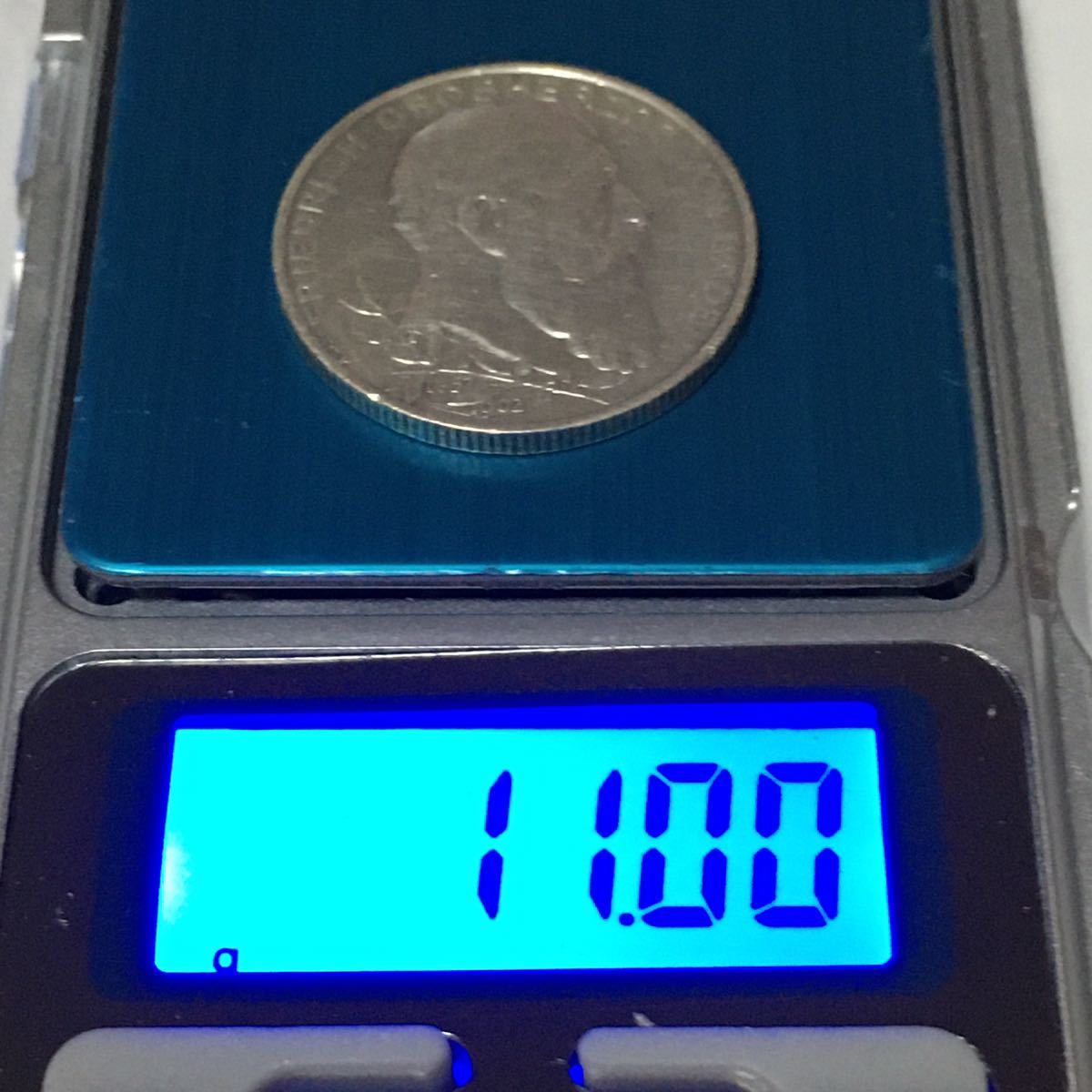 ドイツ　バーデン　2マルク銀貨　1902年　統治50周年　レア　貴重　アンティークコイン/レーヴェコイン_画像10