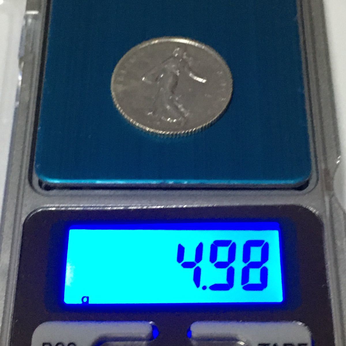 フランス 1フラン銀貨 1917年 種を蒔く人 美品 レア 貴重 アンティークコイン/レーヴェコイン