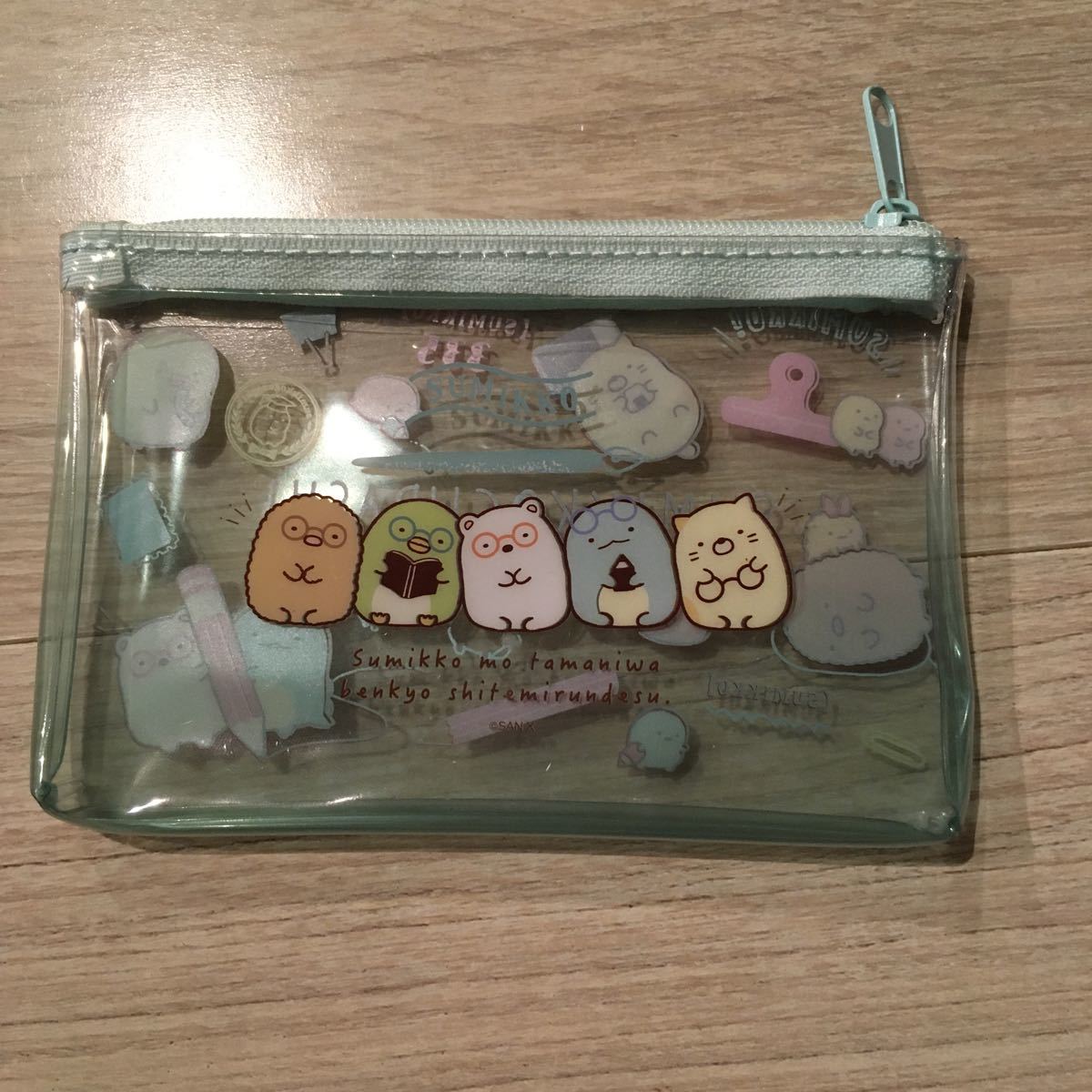 Paypayフリマ すみっこぐらし ビニール 財布 クリア 透明 Paypayフリマ すみっこぐらし ビニール 財布 クリア 透明