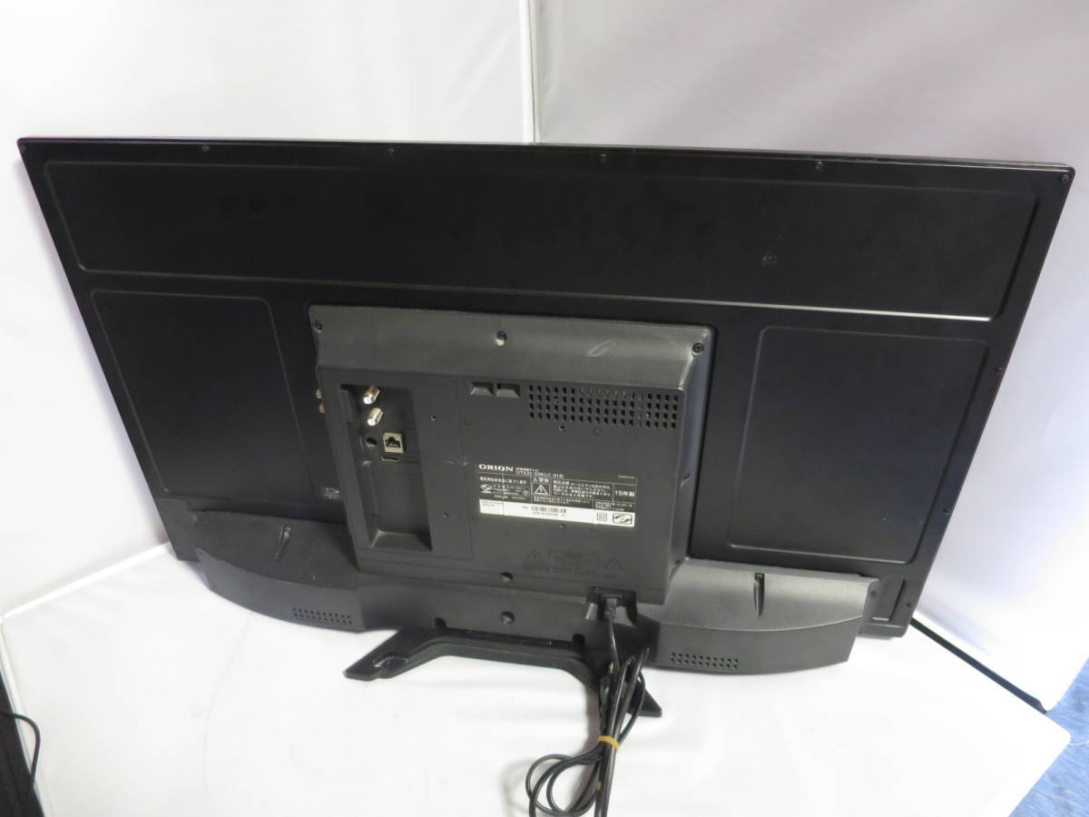 ORION オリオン電機 32V型ハイビジョン液晶テレビ DTX32-32B(LC-018) 　LED　Wチューナー　裏録対応
