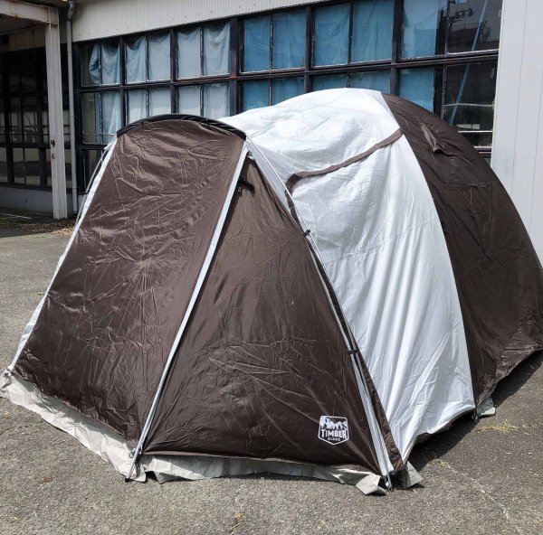 展示品 ★ TIMBER RIDGE ティンバーリッジ 6人用 2ルーム ドーム型 テント コストコ Dome Vestibule Tent キャンプ アウトドア ツールーム