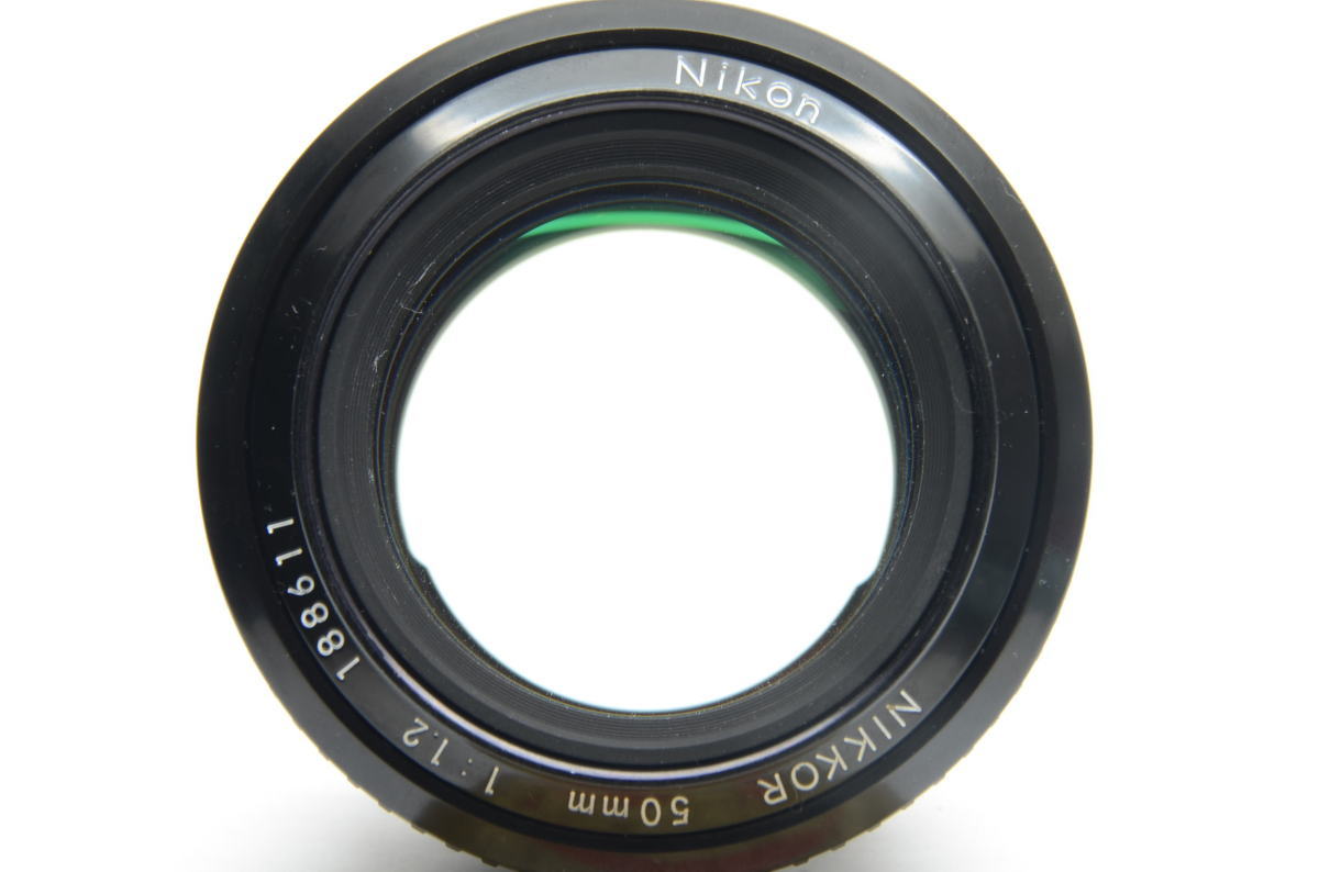 ニコン Nikon NIKKOR Ai 50mm F1.2 一眼レフカメラ用 マニュアルフォーカスレンズ_画像7