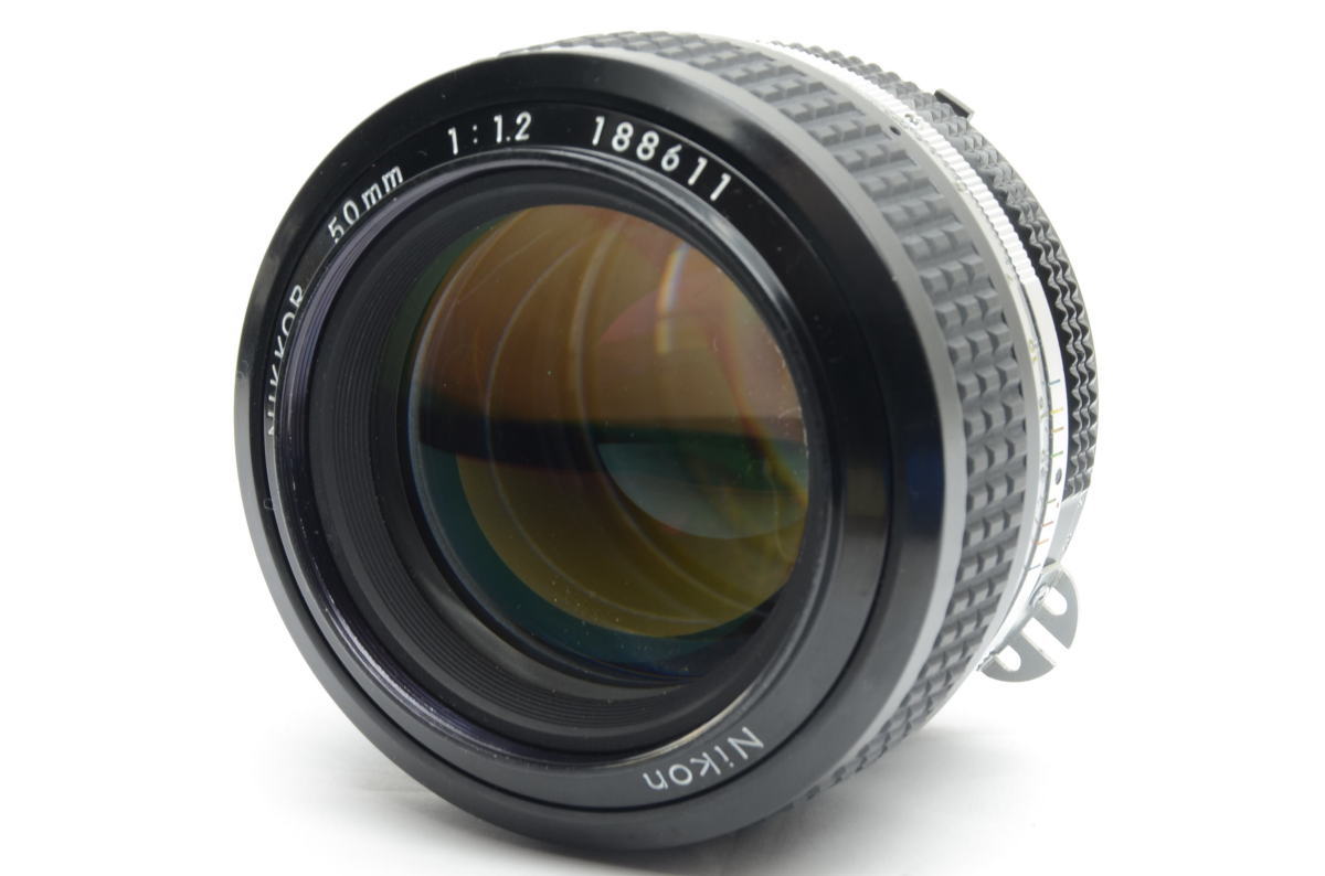 ニコン Nikon NIKKOR Ai 50mm F1.2 一眼レフカメラ用 マニュアルフォーカスレンズ_画像5