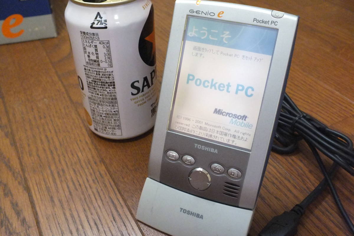東芝「PocketPC GENIO e550X」ジャンク　訳あり_画像2