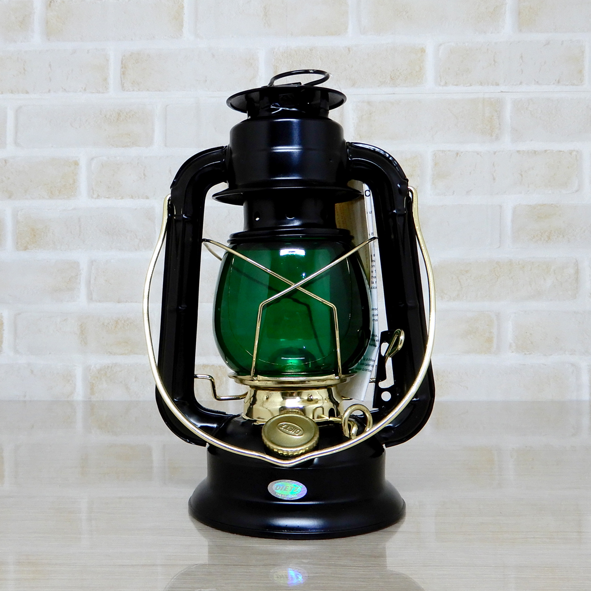 クリアグローブ付【送料無料】新品 Dietz #50 Comet Lantern - Black Gold Greenホヤ ◇デイツ コメット ブラック ハリケーンランタン 黒金