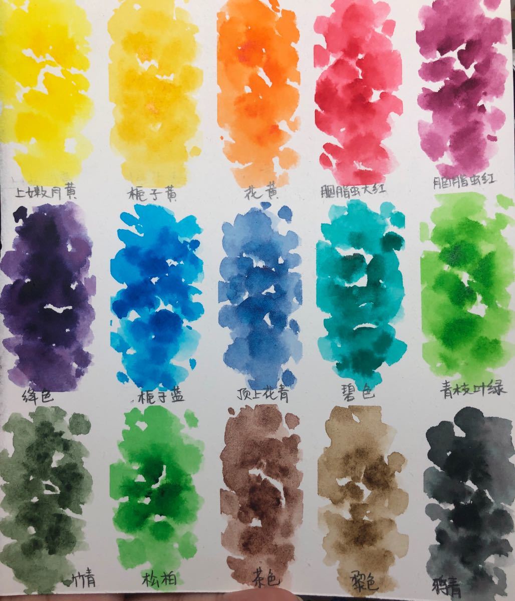 supervision スーパービジョン水彩絵の具 15色動植物色 小分け supervision スーパービジョン水彩絵の具 15色動植物色 小分け