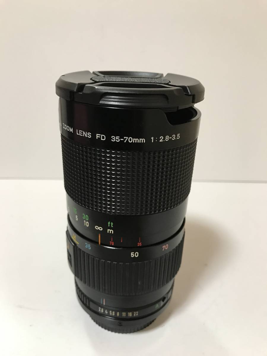 高級レンズ  外観美品  CANON ZOOM FD 35ー70mm f2・8－3・5 マクロの画像1