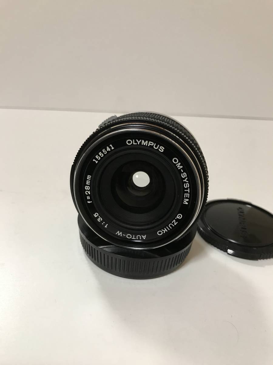 単焦点　OMーSYSTEM G、ZUIKO AUTOーW 28mm f3・5 美品_画像3