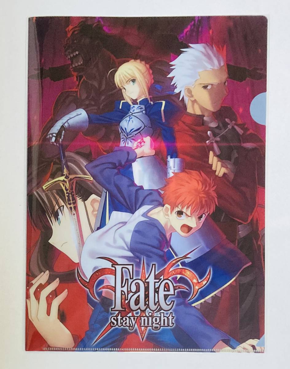 Fate Stay Night クリアファイル 衛宮士郎 セイバー 遠坂凛 アーチャー バーサーカー 言峰綺礼 クリアファイル 売買されたオークション情報 Yahooの商品情報をアーカイブ公開 オークファン Aucfan Com