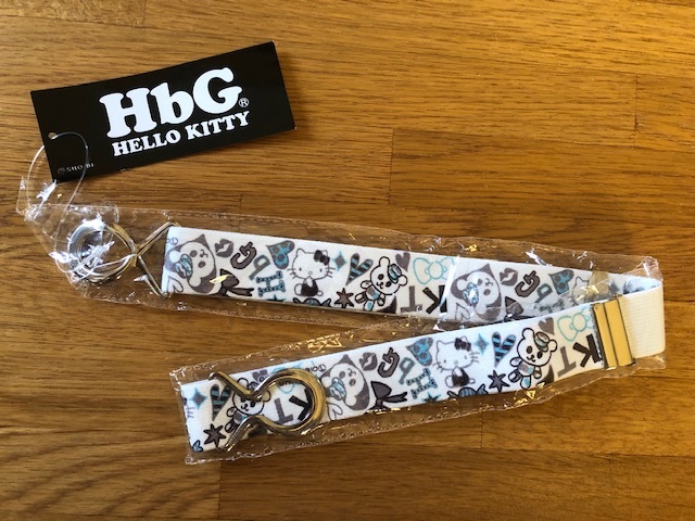 HbG* Hello Kitty collaboration fashion belt | rubber belt 