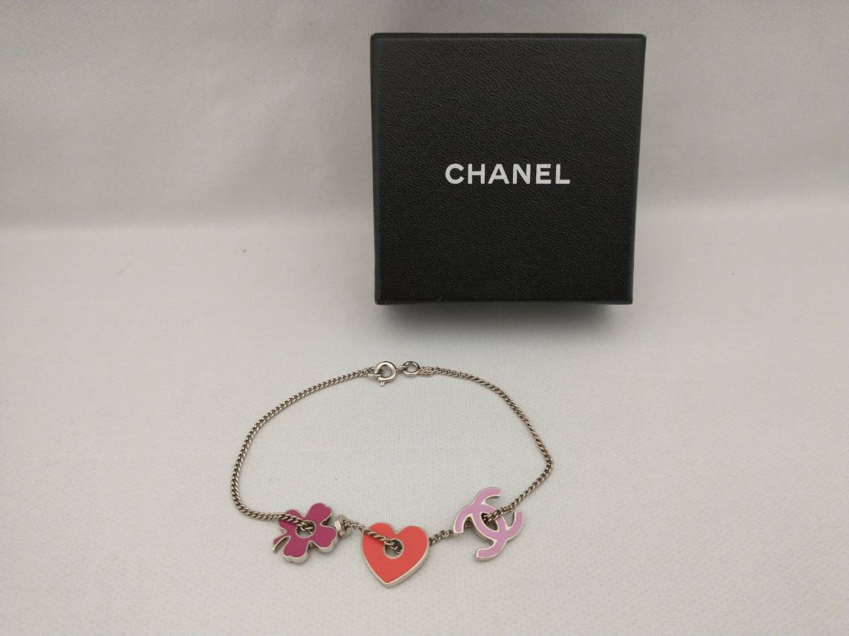 CHANEL/04P/20cm/ココマークブレスレット 店舗受取可 www