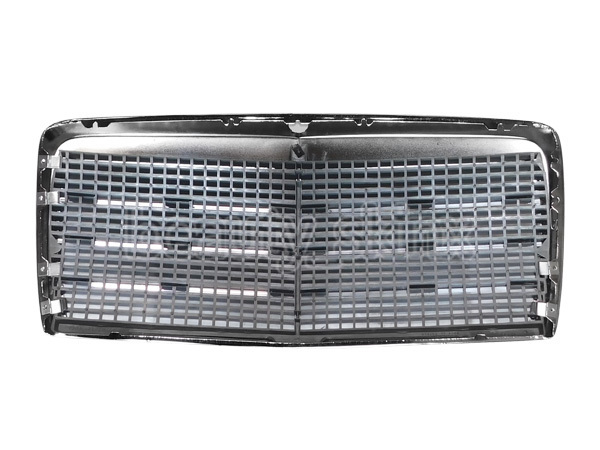  Benz W126 front radiator / radiator grill 1268800883 280SE 300SE 300SD 280SEL 420SEL 500SE 500SEL 560SEL unused with translation 