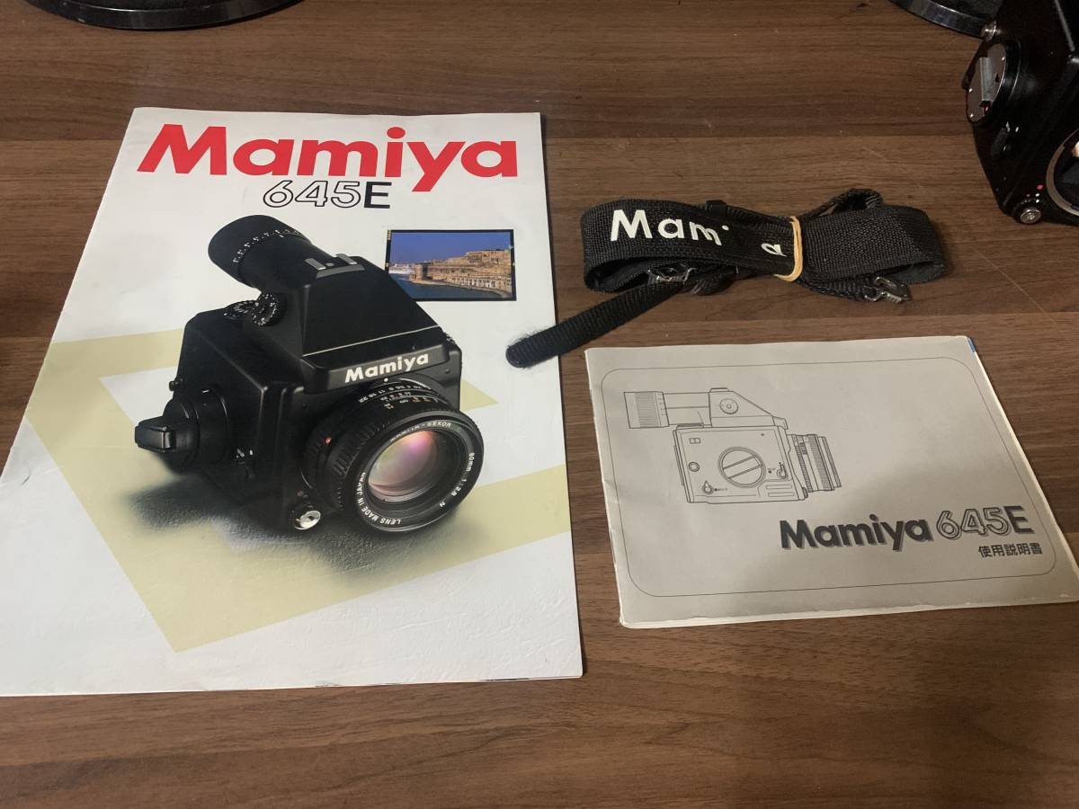 最安値 Mamiya 645E ストラップ・説明書付 マミヤ - ペンタックス - labelians.fr