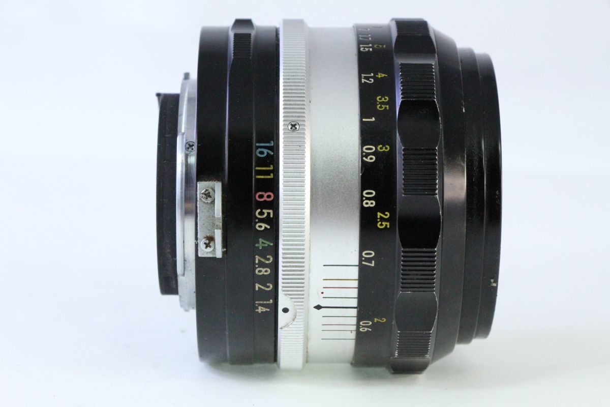実用★ニコン Nikon Auto Nikkor-S.C 50mm F1.4★薄クモリ・点カビ★AH 294_画像2