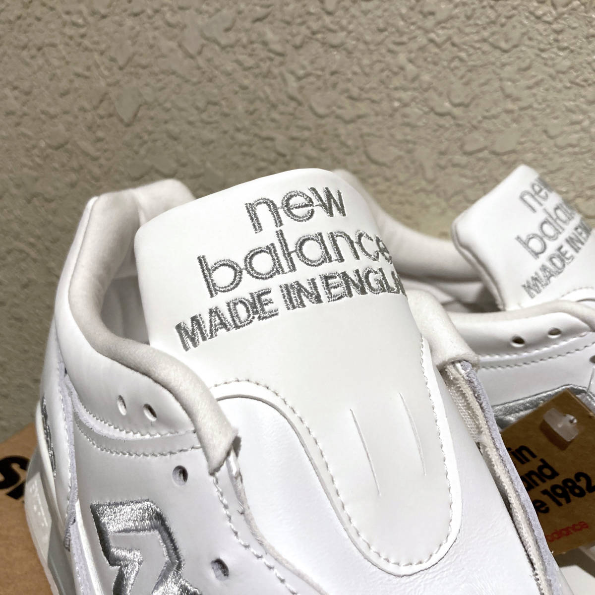 オールレザー New Balance M1500WHI UK製 US8 26cm 新品 ホワイト