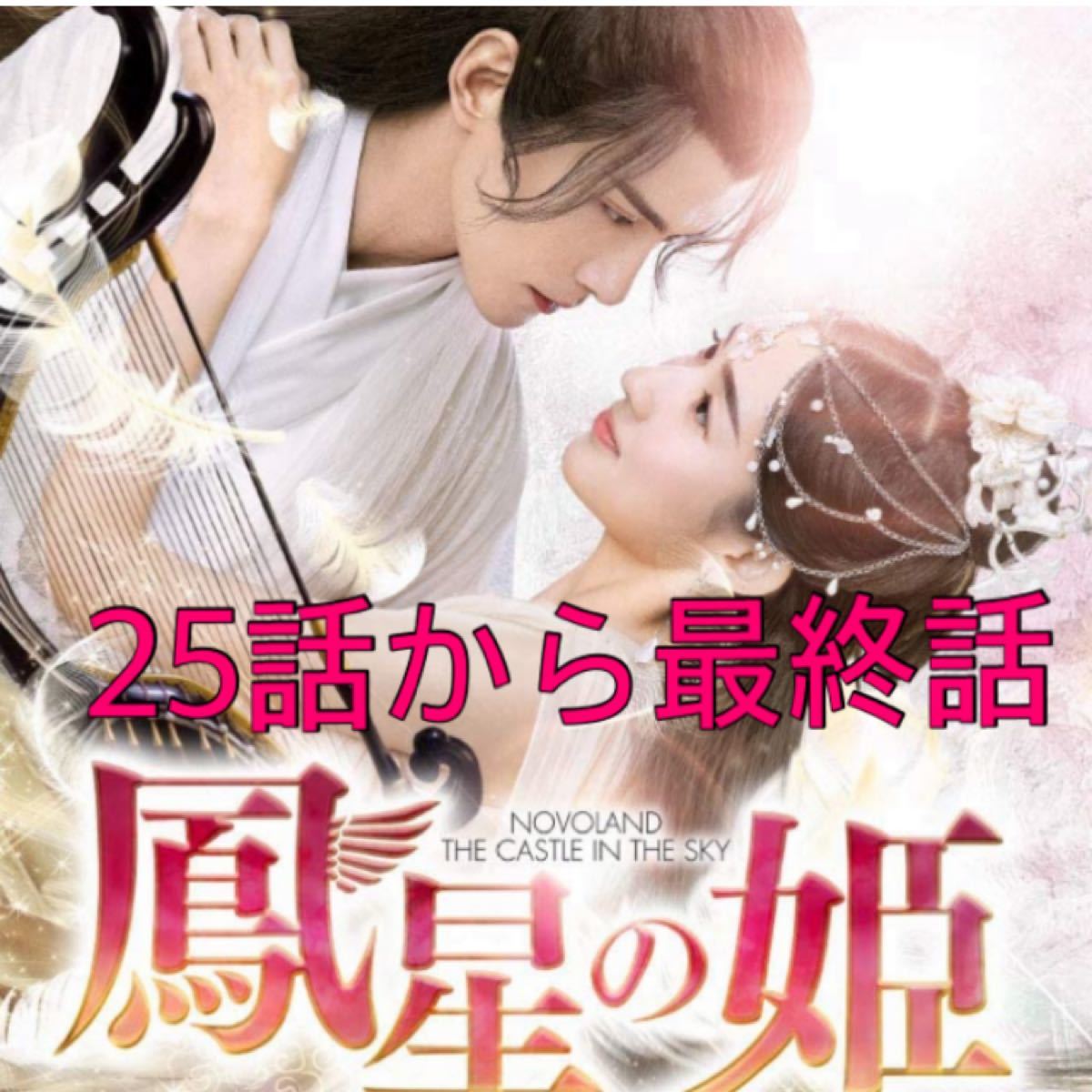 中国ドラマ  DVD  鳳星の姫　25話から最終話