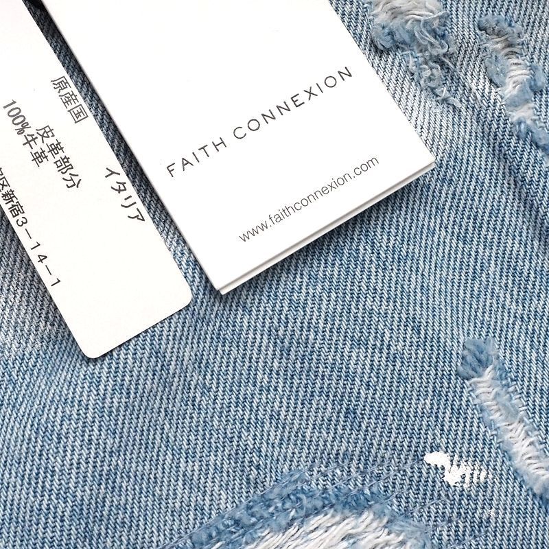 H02226 新品 19SS FAITH CONNEXION/クラッシュデニム 【サイズ:29