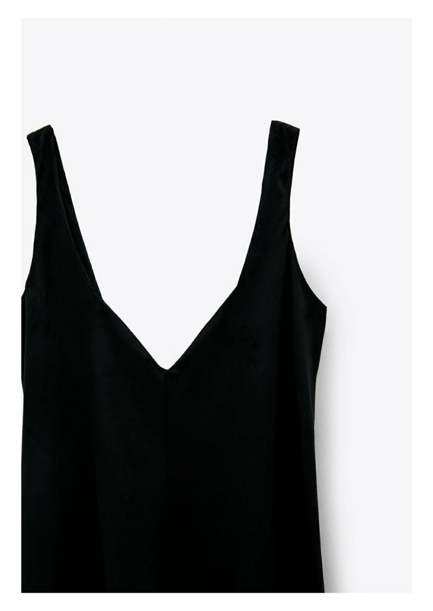 ZARA ザラ フェイクスエードワンピース新品未使用タグ付き ZARA ザラ フェイクスエードワンピース新品未使用タグ付き