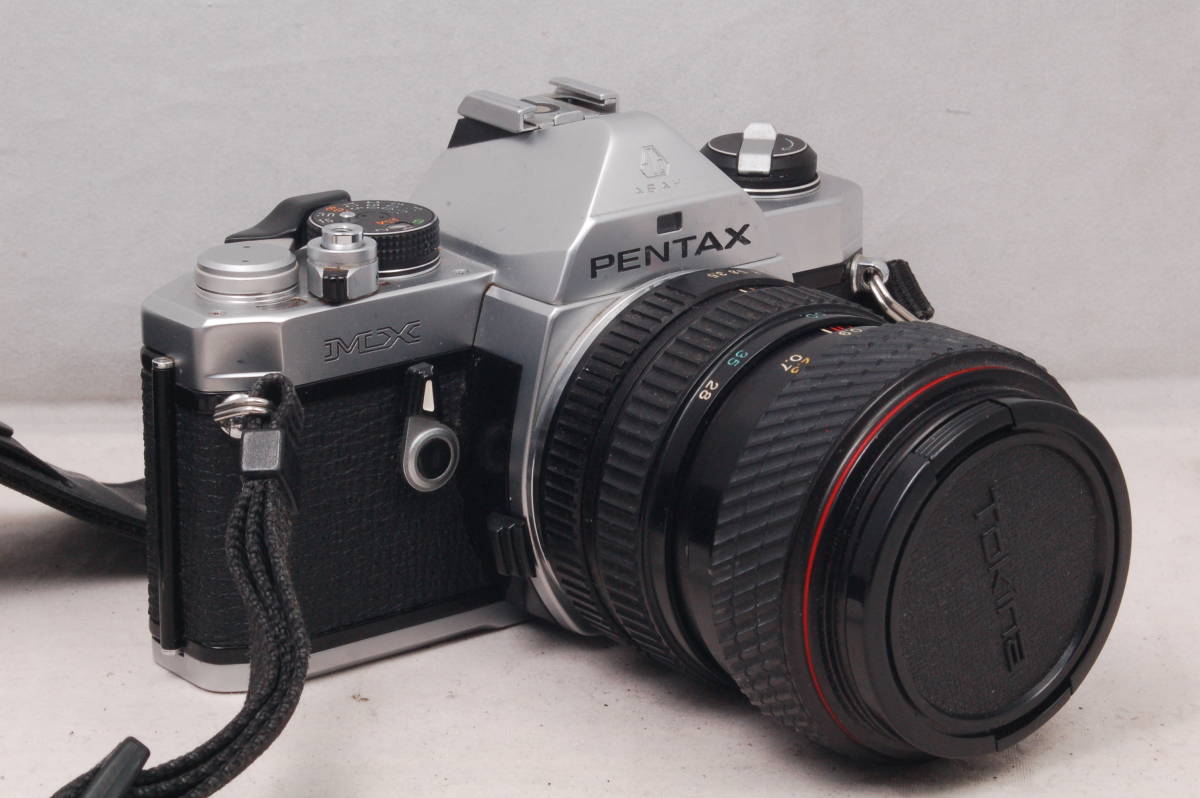 ★ 現状品 ★ 人気★ ペンタックス Pentax MX 35mm マニュアルフォーカス フィルム 一眼レフ カメラ Tokina SD 28-70mm 1:3.5-4.5 レンズ_画像4