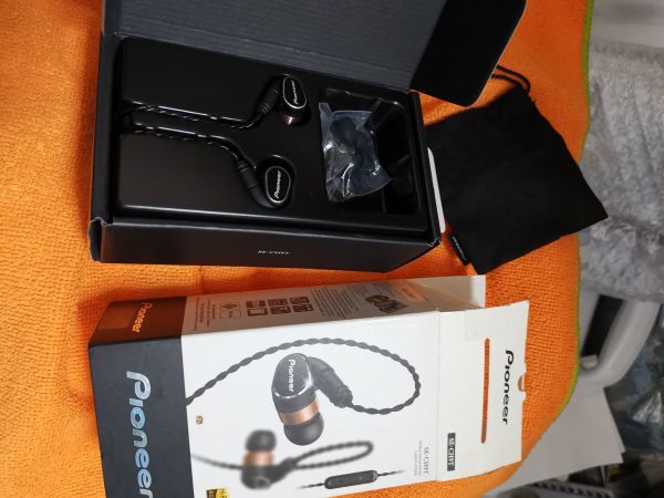 Pioneer SE-CH9T SE-CH9T Earphones, In-Ear Type, High Resolution Compatible, Black_画像5