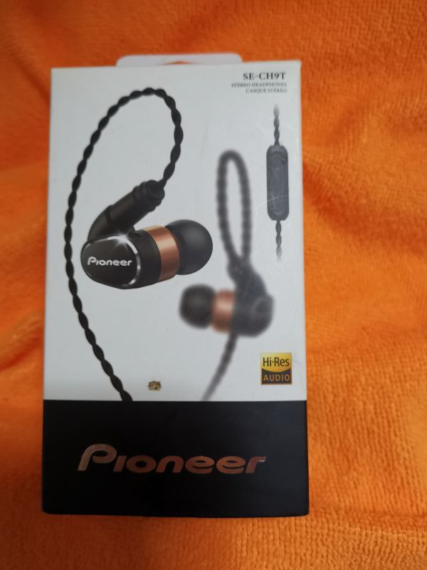 Pioneer SE-CH9T SE-CH9T Earphones, In-Ear Type, High Resolution Compatible, Black_画像2