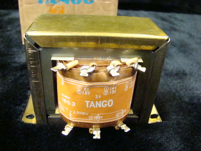 平田電機製作所製HIRATA TANGO 16S3 電源用パワートランス 未使用 平田電機製作所製HIRATA TANGO 16S3 電源用パワートランス 未使用
