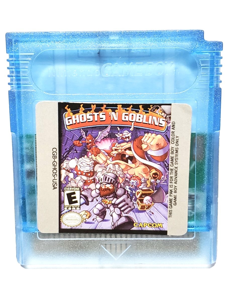 GBC GHOSTS 'N GOBLINS 魔界村 海外製品 ゲームボーイカラー GBC GHOSTS 'N GOBLINS 魔界村 海外製品 ゲームボーイカラー