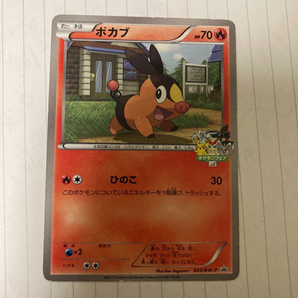 Paypayフリマ ツタージャ ミジュマル ポカブ アピタ ポケモンフェア プロモ 042 Bw P 044 Bw P 043 Bw P Paypayフリマ ツタージャ ミジュマル ポカブ アピタ ポケモンフェア プロモ 042 Bw P 044 Bw P 043 Bw P