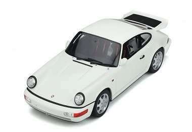 GT SPIRIT 1/18 Porsche 911 Carrera 4 Lightweight Type 964 1991 (Grand Prix White) 限定999pcs._画像4