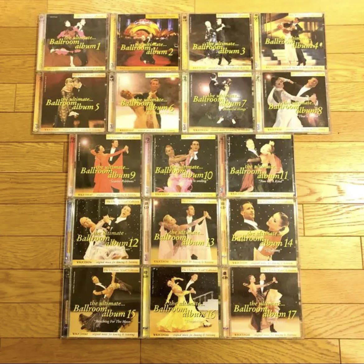 【希少】The Ultimate Ballroom Album　CD 17枚セット　社交ダンス　競技ダンス　スタンダード