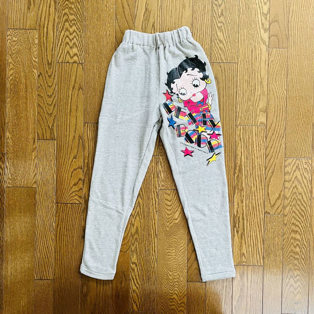 Betty Boop ベティブープ ベティちゃん　パンツ スウェットパンツ　激レア ヴィンテージ ビンテージ 90s 80s 古着_画像1