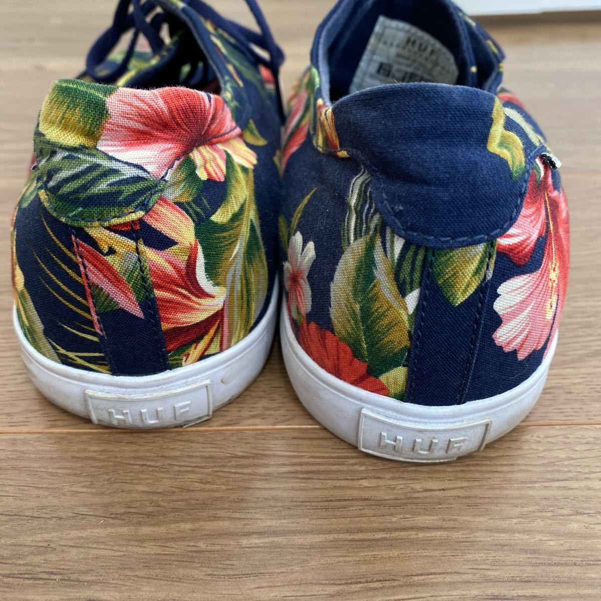 HUF SUTTER Aloha Floral スニーカー　US9.5 27.5cm_画像4