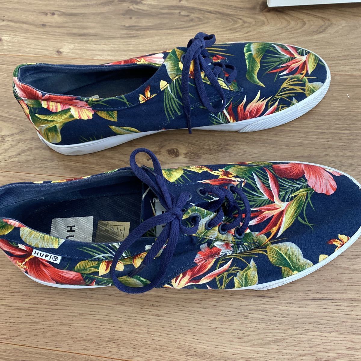 HUF SUTTER Aloha Floral スニーカー　US9.5 27.5cm_画像2