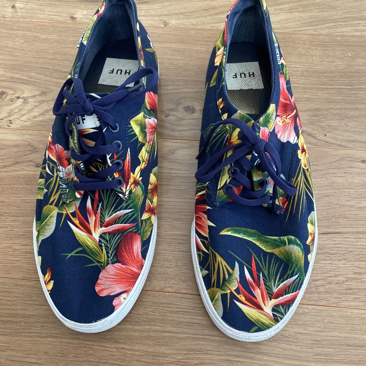 HUF SUTTER Aloha Floral スニーカー　US9.5 27.5cm_画像1