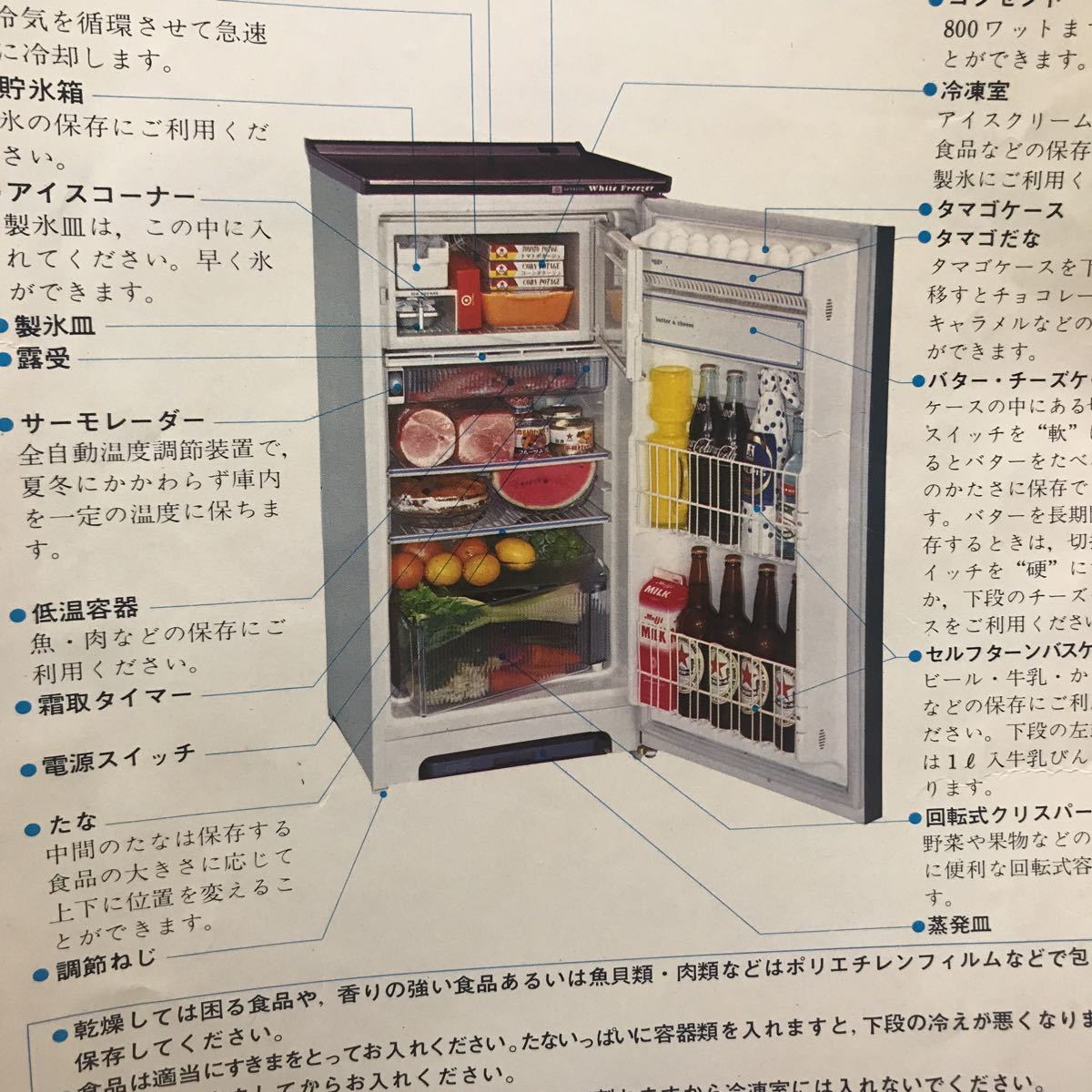 2131 日立 冷蔵庫 R-157F ご愛用のしおり お得意さまカード 2131 日立 冷蔵庫 R-157F ご愛用のしおり お得意さまカード