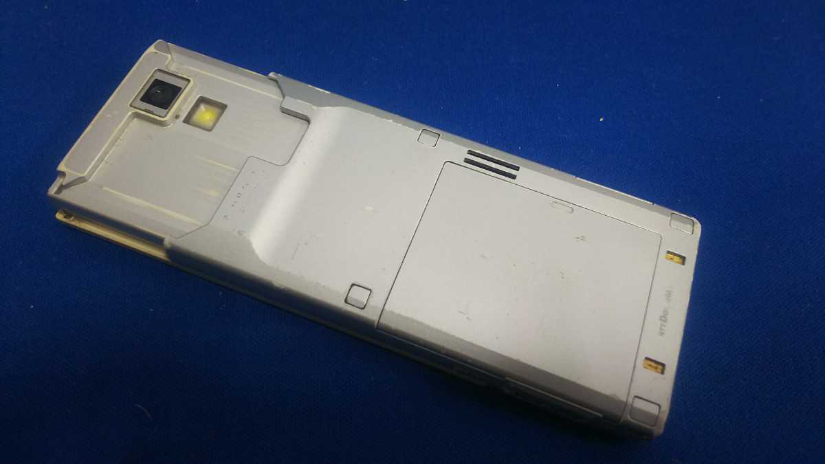 docomo FOMA P704i ＃DG2630 Panasonic ガラケー ケータイ 簡易動作確認＆簡易清掃＆初期化OK 判定○ 